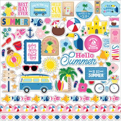 Echo Park I Love Summer - Element Sticker
